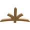 Ekena Millwork Davenport Rough Sawn Timber Gable Bracket, Western Red Cedar, 48"W x 30"H x 2"D x 4"F, 15/12 Pitch GBW048X30X0204DAV00RWR - alternate 3